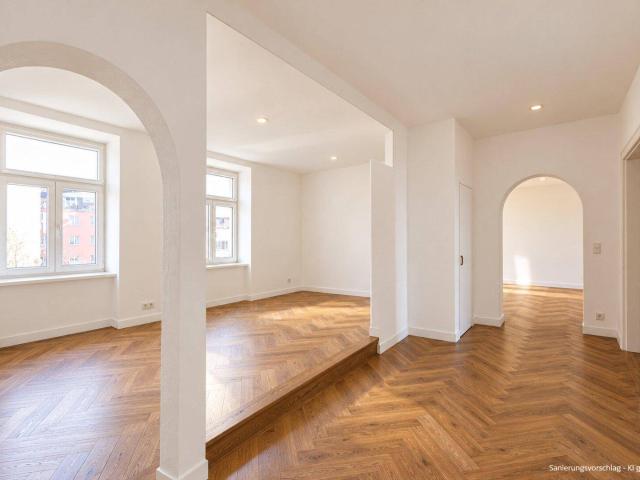 NEU+ Renovierungsbedürftige 2 Zimmer Altbauwohnung mit 49 m² in 1120 Wien