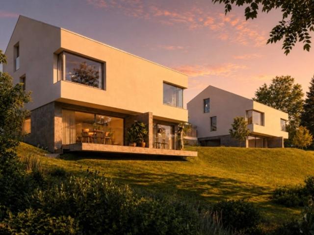 NEU Zeitgenössische Villa in grüner Umgebung