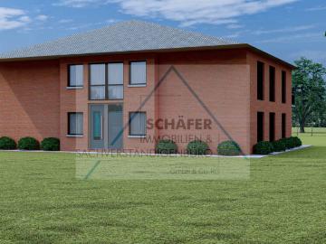 NEUBAUVORHABEN Erdgeschosswohnung im 4 Parteienhaus