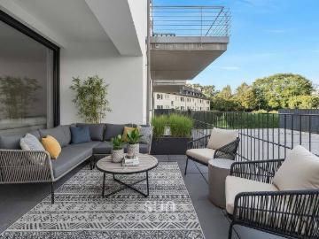 NEUBAUWOHNUNG MIT TOP ENERGIEWERT 2 Zimmer, A+ Standard, in den Niddagärten
