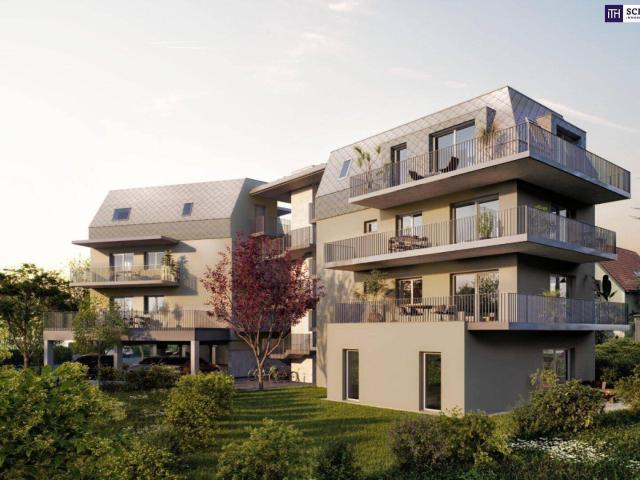 Neubauwohnung mit Extraflair großer Balkon in Graz Eggenberg PROVISIONSFREI! Noch vor Baustart!