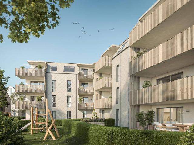 Neubauwohnung mit großem Garten