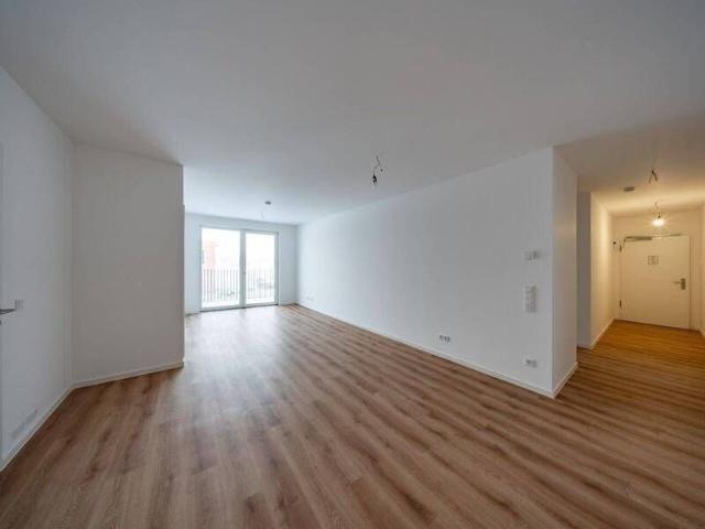 Neubauwohnung im Fußbodenheizung und Terrasse im Erstbezug / WBS 220