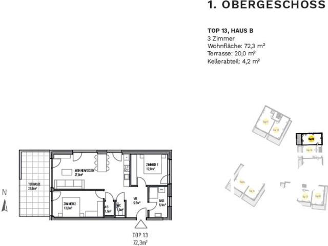 Neubauwohnung in Villach Panoramablick Ins Glück Top 13