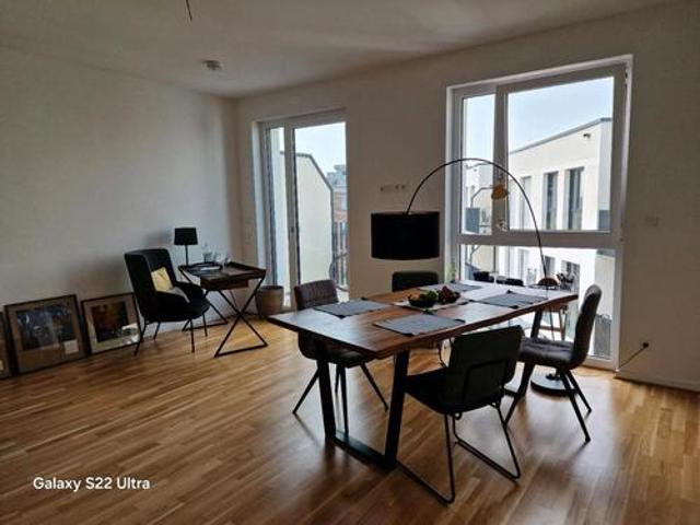 Neubauwohnung. 59 m² mit Einbauküche. in