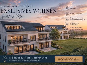 Neubauwohnungen in Seligenstadt z.B 85qm direkt am Main