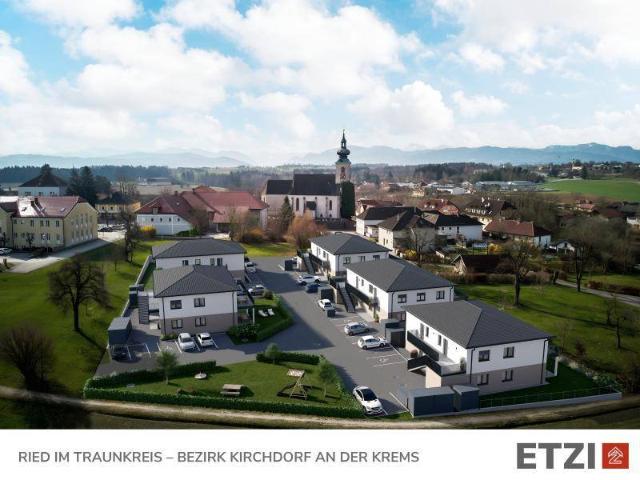 Neubauwohnungen mit Garten & Top Anbindung im Zentrum von Ried im Traunkreis – jetzt sichern! Haus A