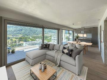 Neubau 3.5 Zimmer Wohnung in Vezia