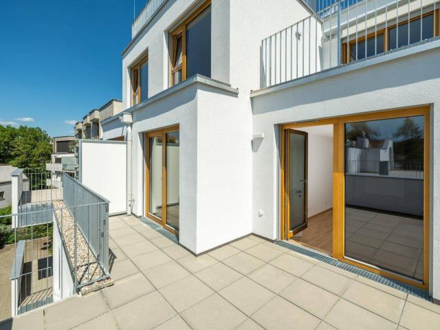 Neubau: 3,5 Zimmer Eigentumswohnung mit 16 m² Außenfläche & Blick ins Grüne