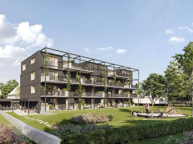 Neubau 3 Zi. Whg. mit Balkon