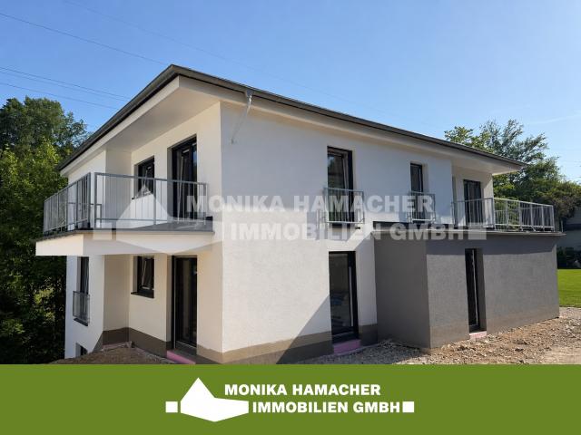 Neubau im Milchborntalweg! 3 Zimmerwohnung im Souterrain mit Terrasse und Garten