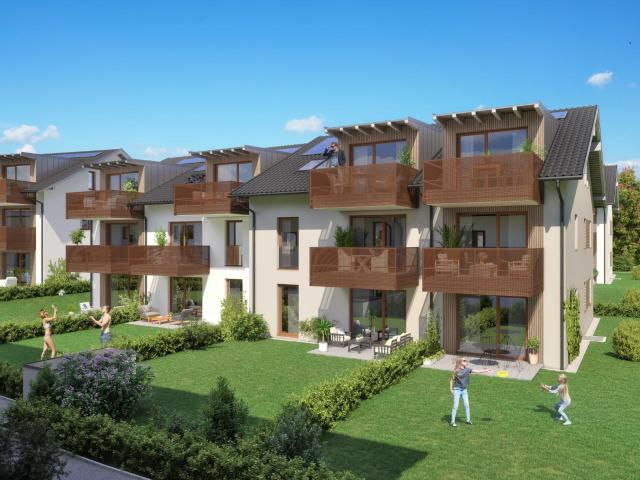 Neubau: 3 Zimmer Gartenwohnung