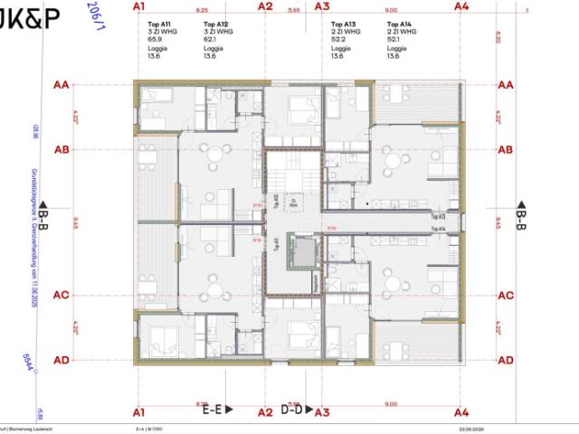 Neubau 3 Zimmer Wohnung mit Loggia zu einem unschlagbaren Preis Haus A