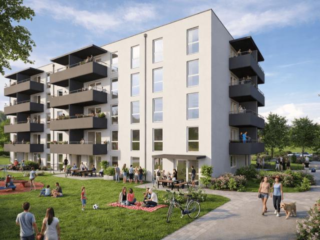 NEUBAU 3 Zimmer Wohnung mit Tiefgaragenplatz Fertigstellung Frühjahr 2027