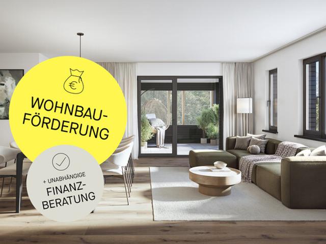Neubau 3 Zimmer Terrassenwohnung in zentraler Lage