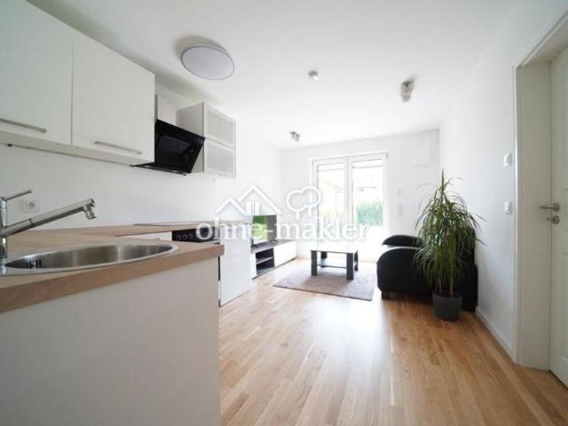 NEUBAU 2023 ☼ Einziehen nur mit Ihren Koffern ☼ möblierte 2 Zimmer Wohnung ☼ großem Garten ☼