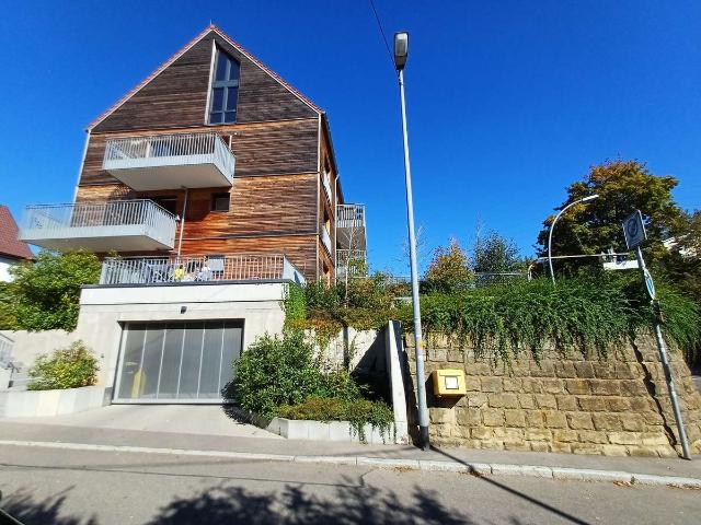 Neubau 2022 mit Bestnote:Holzbauweise,toller Balkon,Ausblick,Garage,Aufzug,Keller