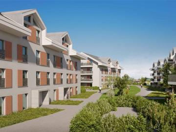 Neubau 2.5 Zimmer Wohnung mit Balkon