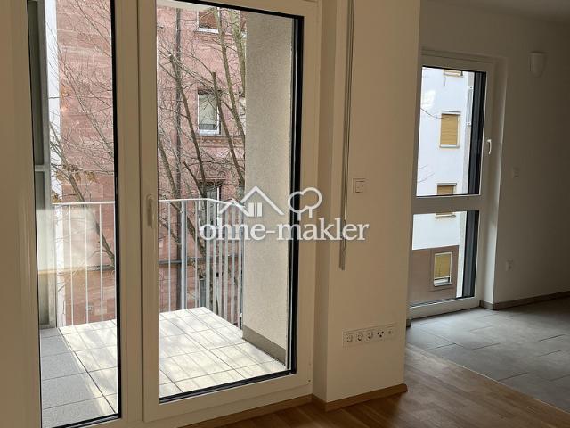 Neubau* 2 Zi Whg mit Balkon und EBK  ca. 37qm  nähe TH und Strand Wöhrder See von Privat
