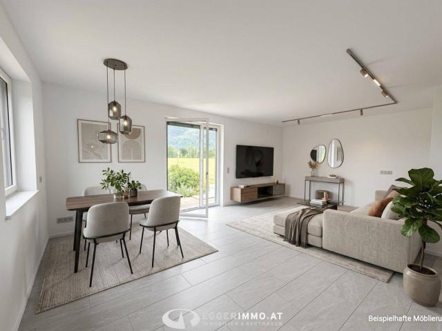 Neubau 2 Zimmerwohnung, großer Balkon, ausgezeichnete Lage in Maishofen, Fertigstellung Ende 2026