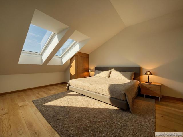 Neubau: 2 Zimmer Dachgeschosswohnung