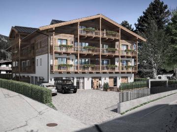 Neubau 2 Zimmer Wohnung mit Balkon in Brixen