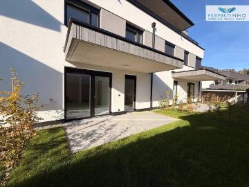 Neubau: 2 Zimmer Wohnung mit Terrasse und Garten Top 2