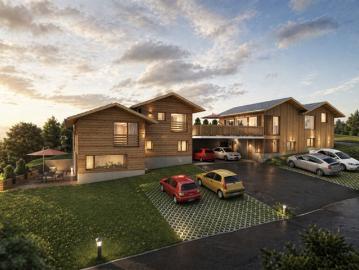 Neubau! 2 Doppelhaushälften im Chalet Typ!