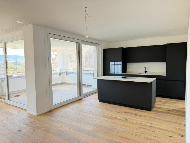 Neubau 4.5 Zimmer Wohnung im 1. OG mit Tiefgarage
