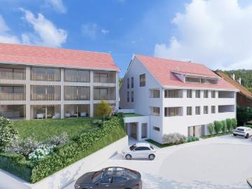Neubau 4.5 Zimmer Gartenwohnung mit ESTH W4