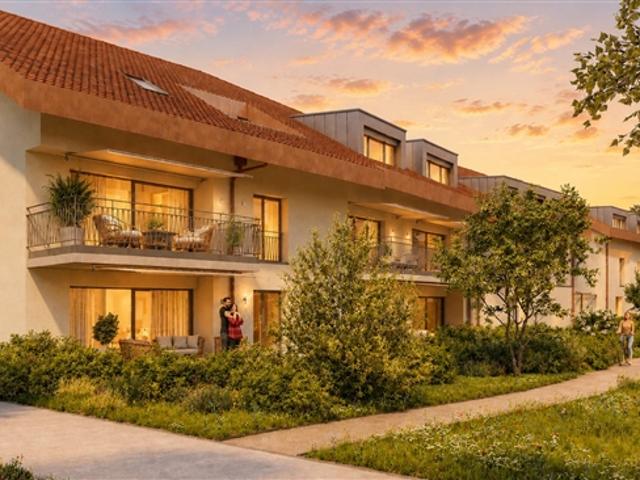 Neubau 4.5 Zimmerwohnung mit Terrasse und Garten