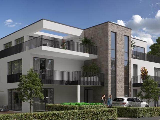 Neubau 4 Zi. Erdgeschosswohnung optional auch ohne Garten!