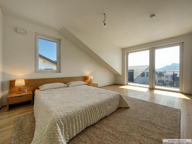 Neubau: 4 Zimmer Dachgeschosswohnung