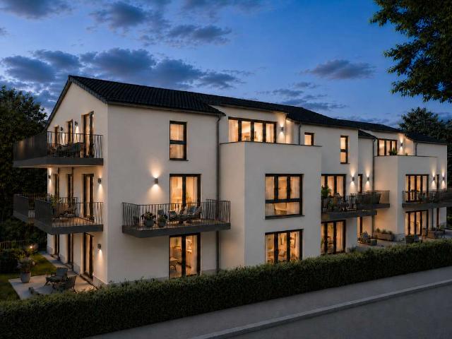 Neubau! 4 Zimmer Familienwohnung mit 110 m² Garten & Gäste WC