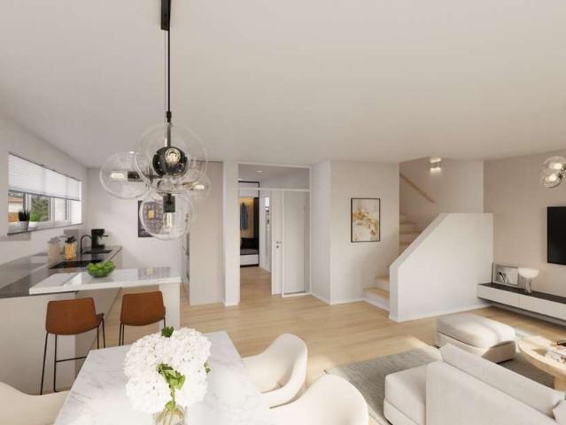 Neubau: 4 Zimmer Maisonette Wohnung in Rheine mit Terrasse Carport + 2. Stellplatz