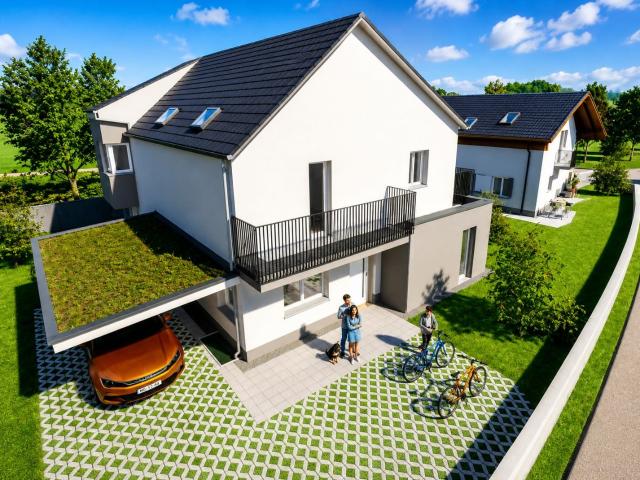 Neubau 6.5 Zi. Einfamilienhaus mit Garten