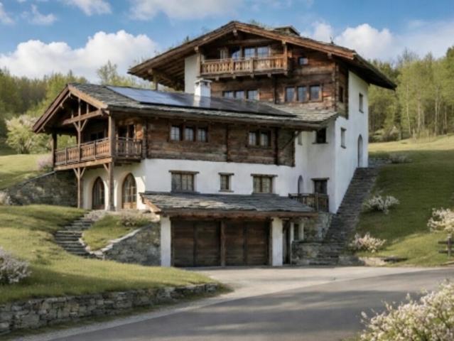 NEUBAU 6.5 Zimmer MAISSEN Haus Casas Ual ERST Wohnsitz an idyllischer Wohnlage in Ladir