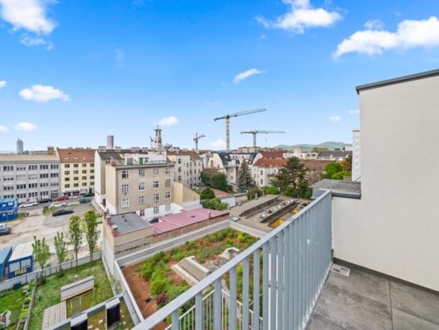 NEUBAU 72,38 m² Dachwohnung plus 4,19 m2 Terrasse