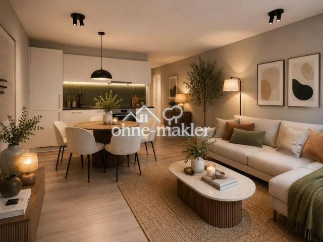 NEUBAU* Charmante 3 Zimmer mit Balkon und Einbauküche WE 2.09
