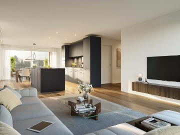 NEUBAU ALPENBLICK grosszügige 3.5 Zi. Wohnung mit unverbaubarer Weitsicht