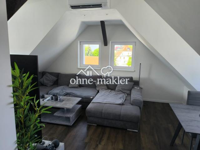 Neubau BAFA/KfW 85m² 2,5 ZKB helle DG Wohnung, 2 begehbare Kleiderschränke, 3fach Verglasung