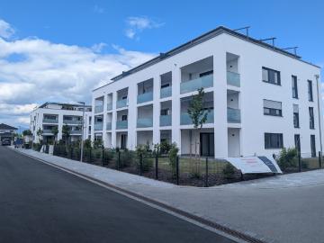 Neubau barrierefreie 2 Zimmer Wohnung inkl. EBK mit Loggia in ruhiger Lage!
