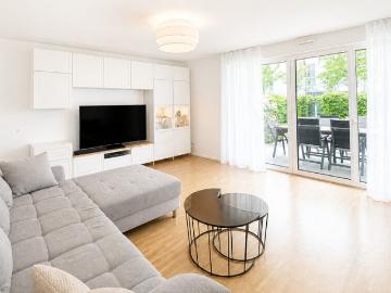 Neubau Gartenwohnung mit TG Stellplatz im idyllischen Wohnquartier „Im Hochfeld“ in D Unterbach