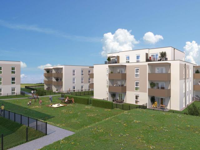 Neubau: geförderte 2 Raum Mietkaufwohnung in Ried Top 911