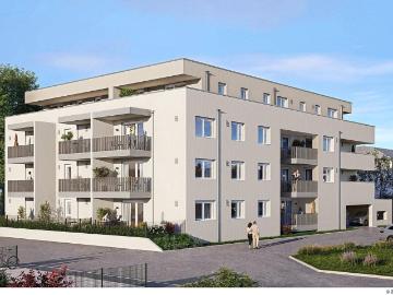 Neubau: geförderte 2 Raum Mietwohnung mit Kaufoption in Oberndorf bei Schwanenstadt Top 101