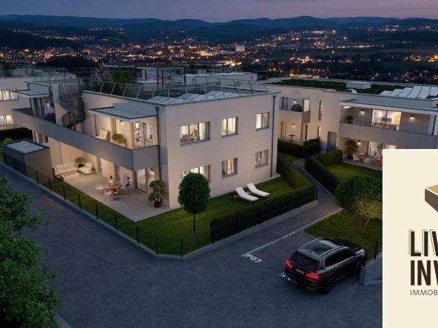Neubau gestartet: Hochwertige 4 Zimmer Gartenwohnung mit Terrasse – D02