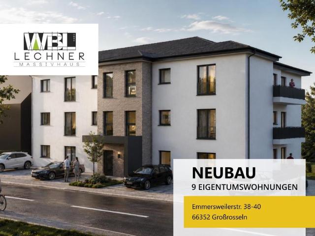 Neubau Großrosseln | Eigentumswohnung Penthouse