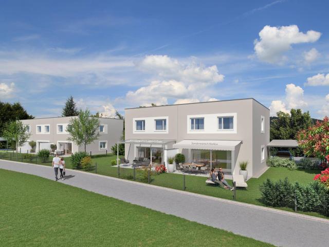 Neubau: Doppel und Reihenhausanlage Ansfelden, Widistraße H16