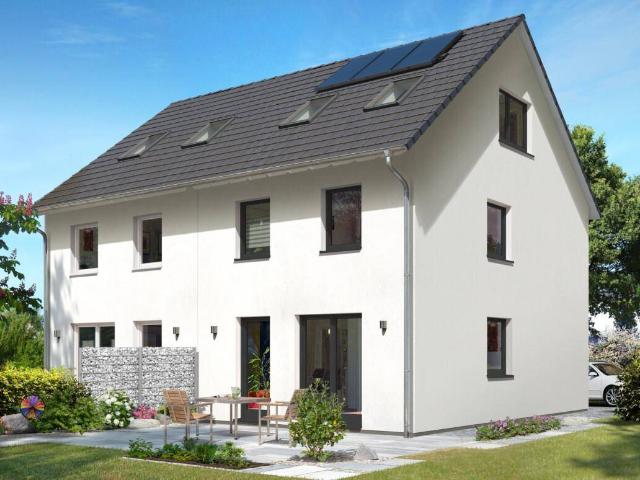 NEUBAU: Doppelhaus in Meiningen – viel Platz, Garten & Dachstudio