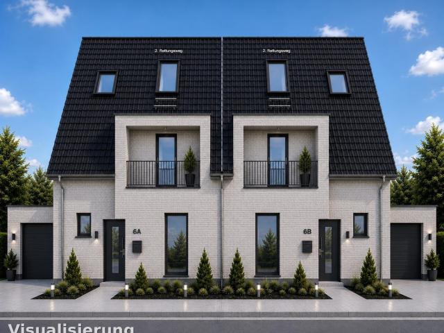 Neubau Doppelhaushälfte | 155 m² Wohnfläche | 5 Zimmer | Garage | Provisionsfrei